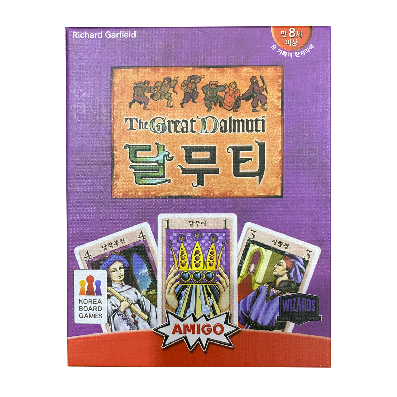 Board Game Catan - Koreanisches Brettspiel The Great Dalmuti, Dalmuti-Kartenspiel,