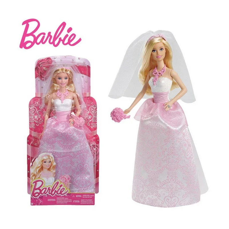Mattel Toy Barbie - Original Mattel Barbie Brautpuppe Hochzeitsprinzessin Puppe