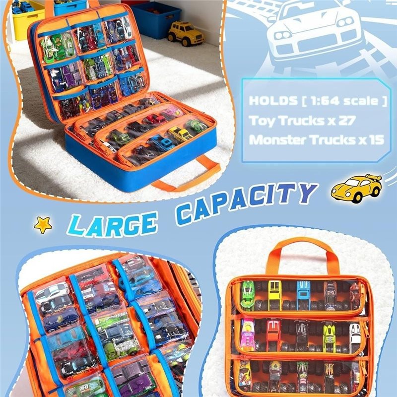WOWFU- LKW-Aufbewahrungskoffer – Hot Wheels Car Monster Trucks Bewertung und Preis