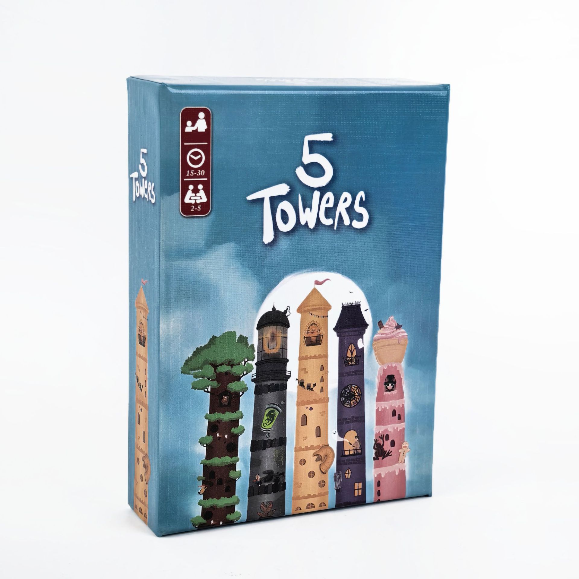 5 Towers Strategie Stacking To – Strategy Board Game Bewertung und Preis