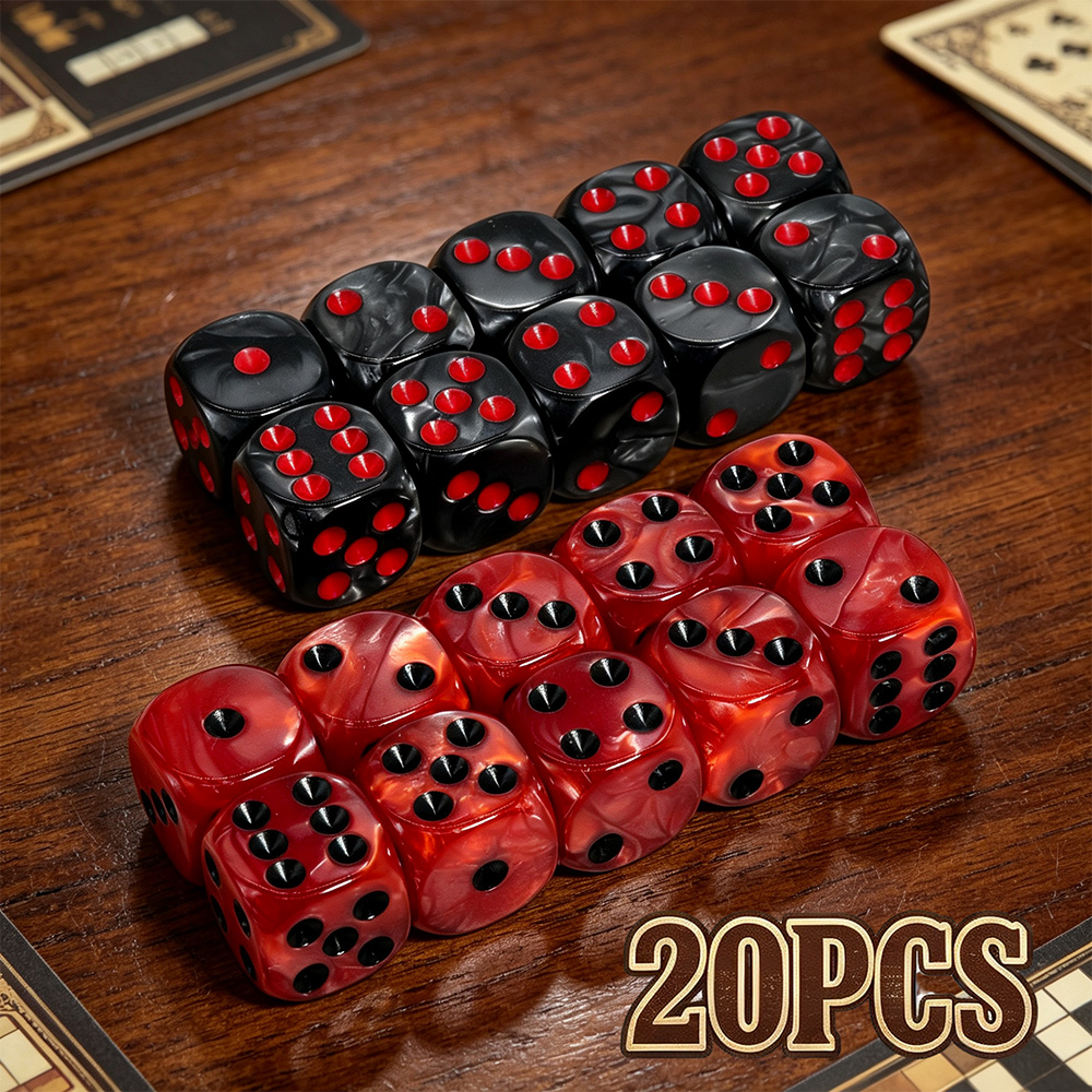 20-teiliges Acryl-Würfelset, D – Board Game Live Bewertung und Preis