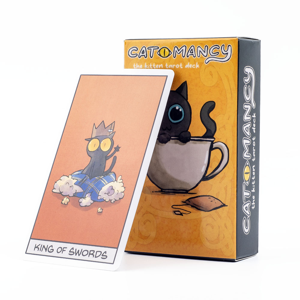 Cat Mancy Kitten Tarot-Deck, 7 – Board Game Of Life Bewertung und Preis